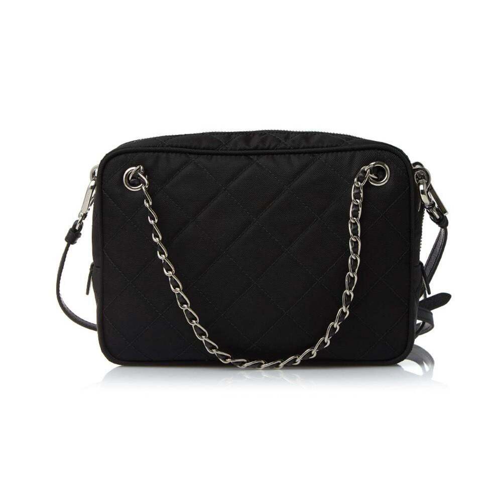 Prada Re-Edtion Nylon Quilted Black Triangle Logo Crossbody - Picture 3 of 10